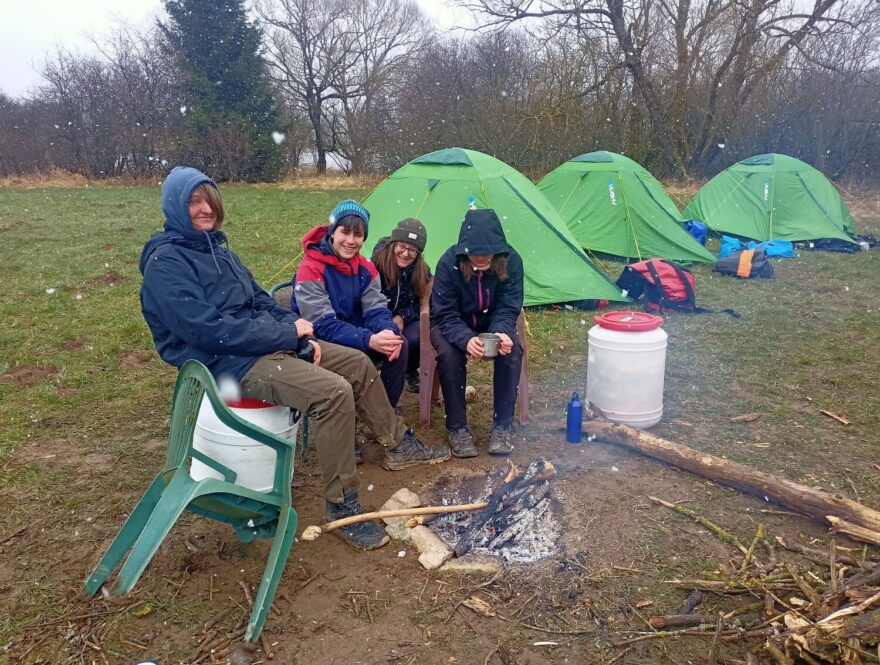 Kvůli sněžení se poslední den nedalo jet a bylo to správné rozhodnutí.