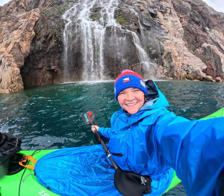 Jižní Grónsko je plné menších i větších vodopádů.