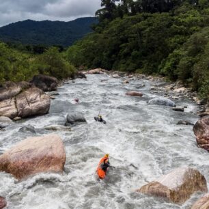 Řeka Bolivar je jako nekonečný spodní Venter za letní vody. Jeli jsme ji mockrát.