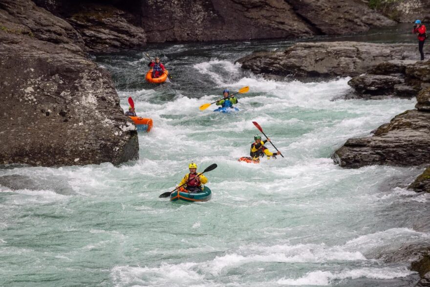 Známá řeka Raundalselvi.