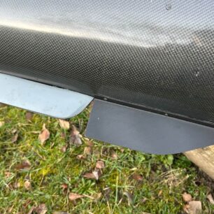 Kormidlo typu Cruiser doplněné o ochranný prvek proti nečistotám.