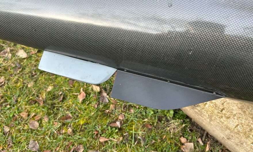 Kormidlo typu Cruiser doplněné o ochranný prvek proti nečistotám.