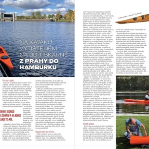 Po Labi do Hamburku na kajaku z 3D tiskárny.