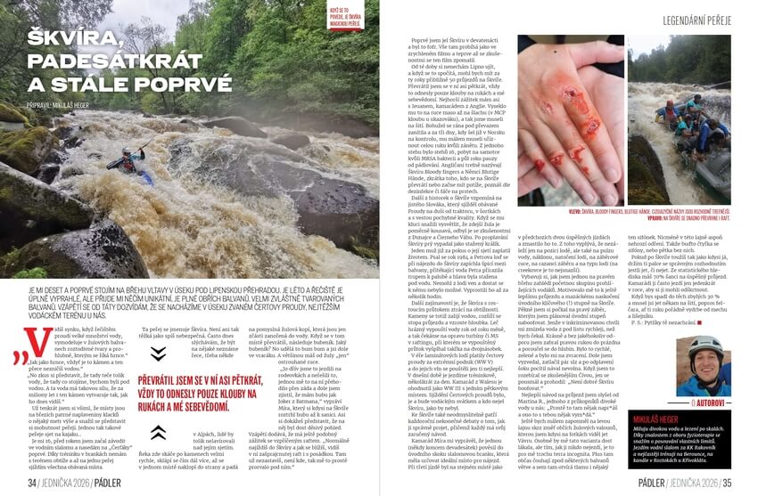 Legendární peřeje: Škvíra.