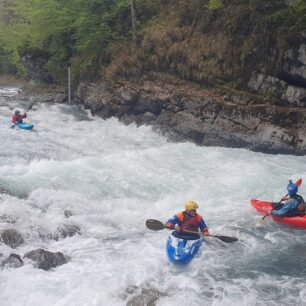 Vstupenka do soutěsky na řece Le Giffre.