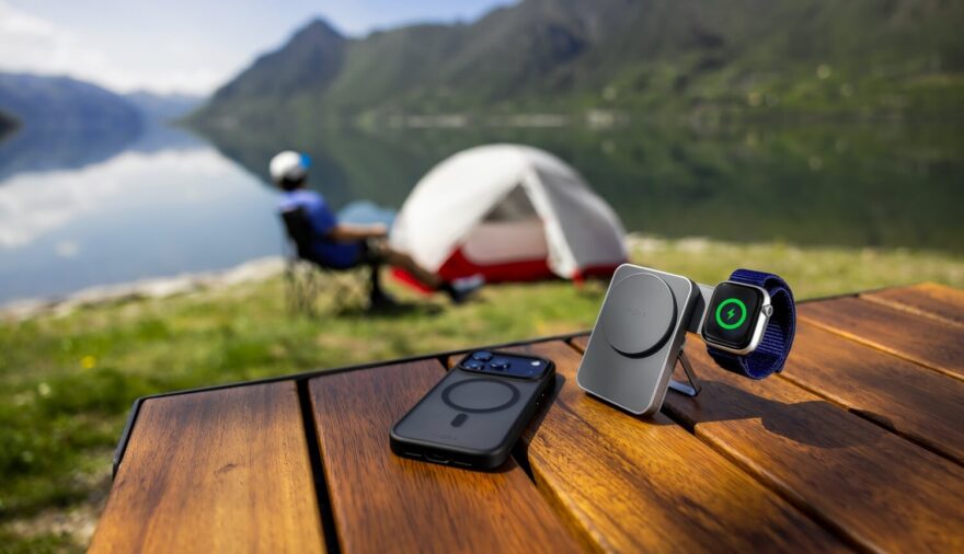 FIXED MagZen 5 Stand kombinuje bezdrátové nabíjení (MagSafe), integrovanou nabíječku pro Apple Watch a praktický stojánek.