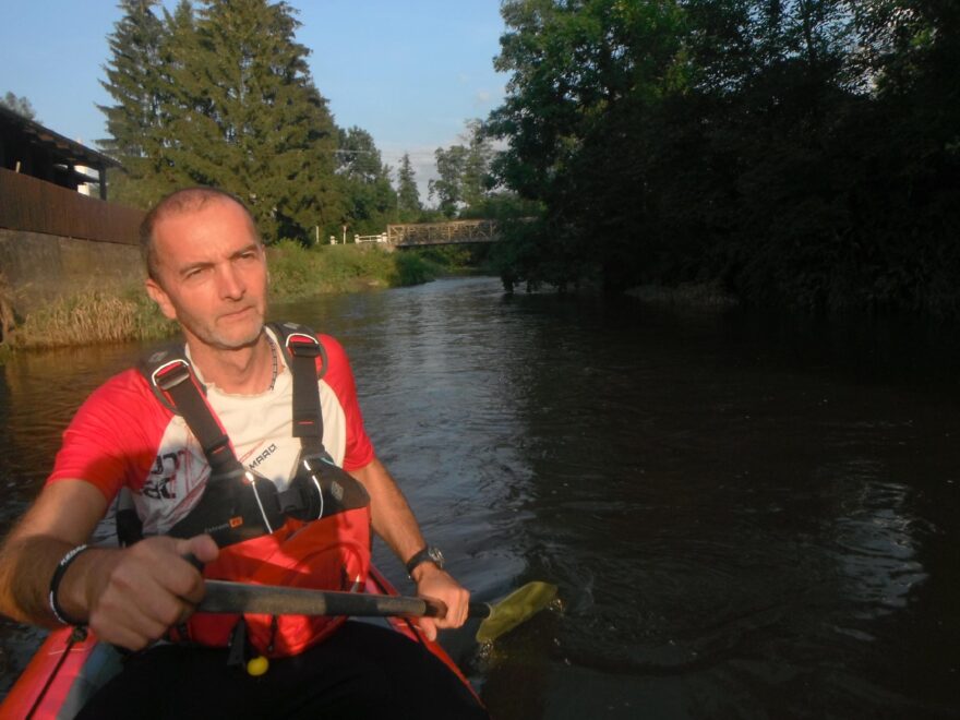 Horní Chrudimka nad Sečí u obce Horní Bradlo.