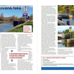 Označkovaná řeka.