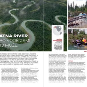 300 km po Mulchatna River.