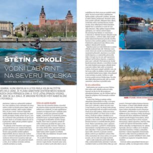 Štětín a okolí na kajaku.