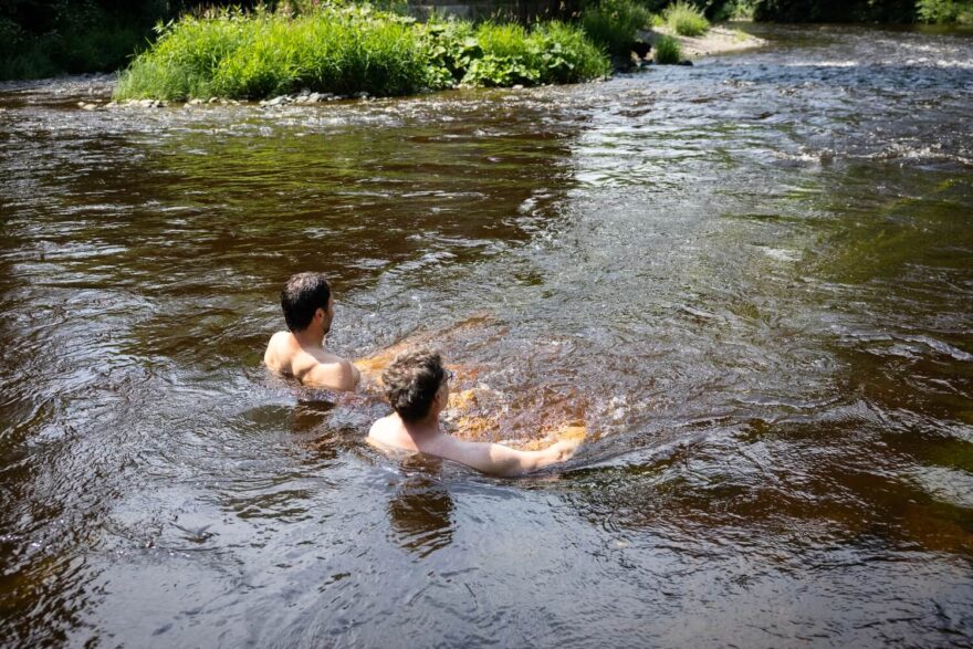 Jizera nabízí také přírodní wellness. / F: archiv SUNDISK