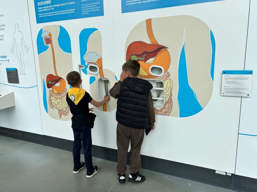 Ve vzdělávacím centru Leonardo Da Vinci u obce Podzamcze.