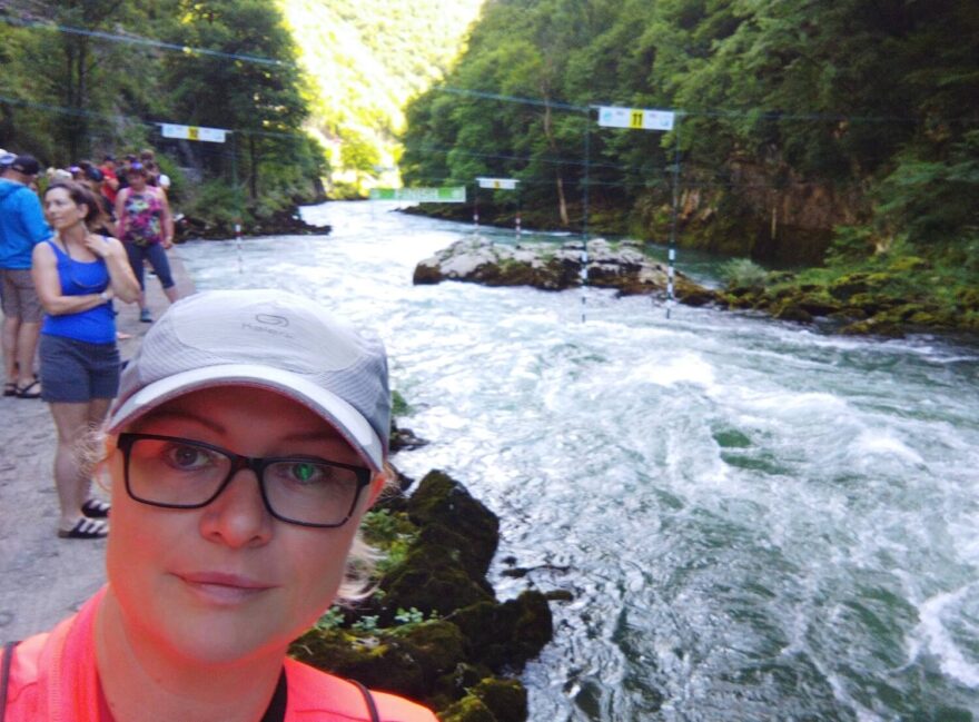 Trať slalomu na MS v Bosně a Hercegovině 2024.