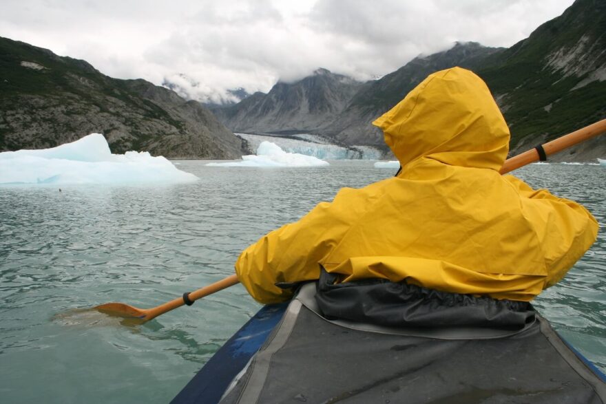 V Glacier Bay na Aljašce.