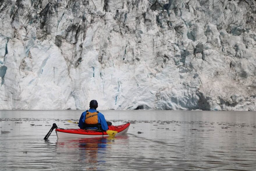 V Icy Bay na Aljašce.