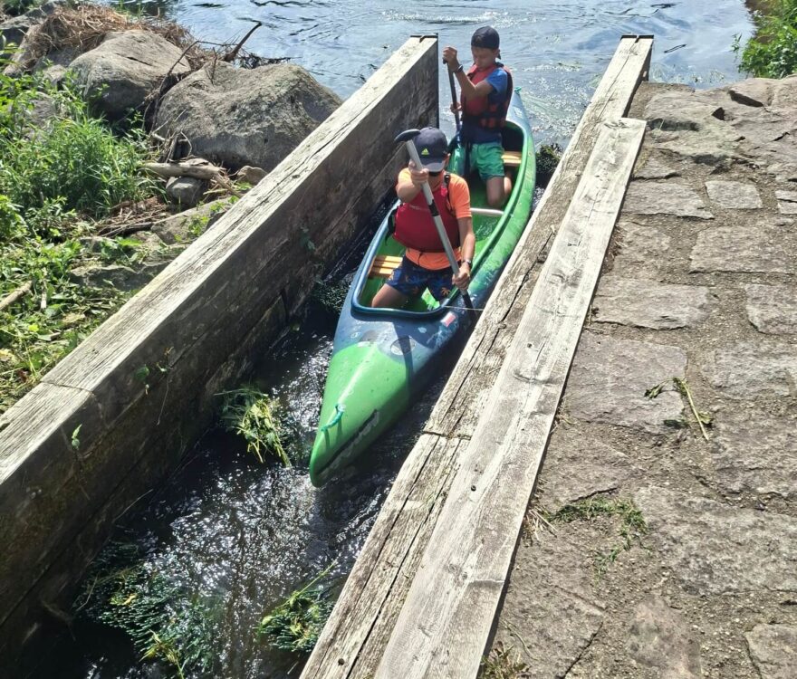 Jez nad Chamem.