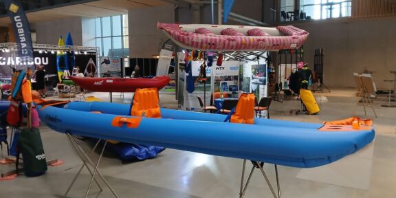 VODÁK sport na veletrhu Paddle Sports Show ve Štrasburku prezentoval svoje výrobky značky WTX