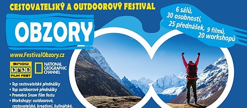 Festival OBZORY - největší cestovatelsko-outdoorová akce roku <br>(1. a 2. listopadu)