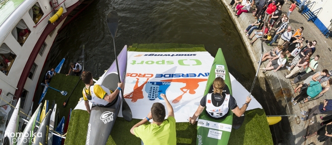 Prague Riverside Cross