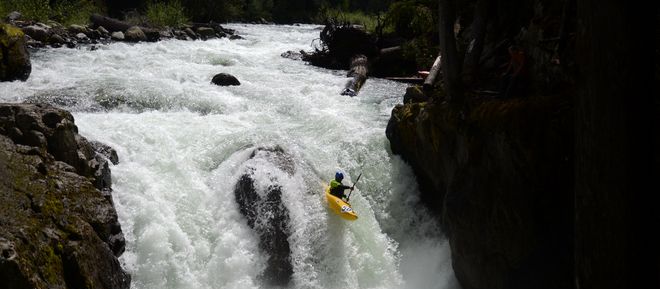 Pádlování v Kanadě