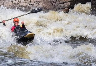 Jak jsme jezdili po dně přehrady