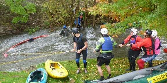 Vodácká záchrana, část osmá: Vektorový tah krok za krokem