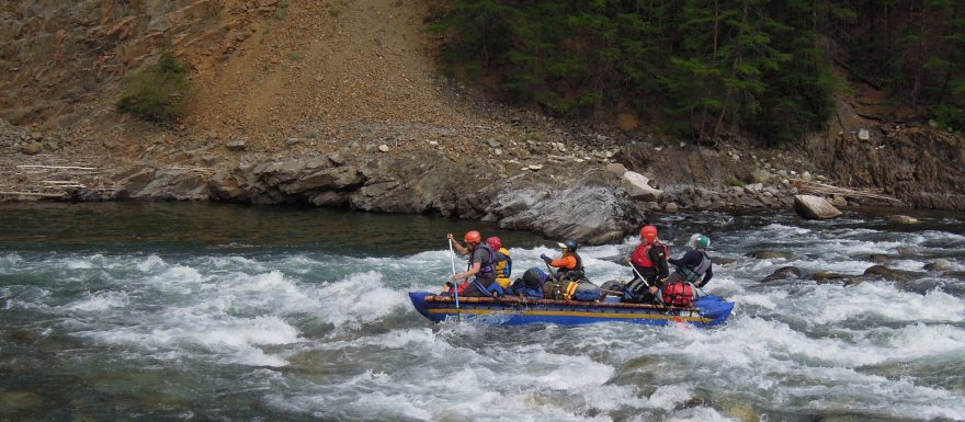Soutěsky řeky Omulevky 2015 - část první