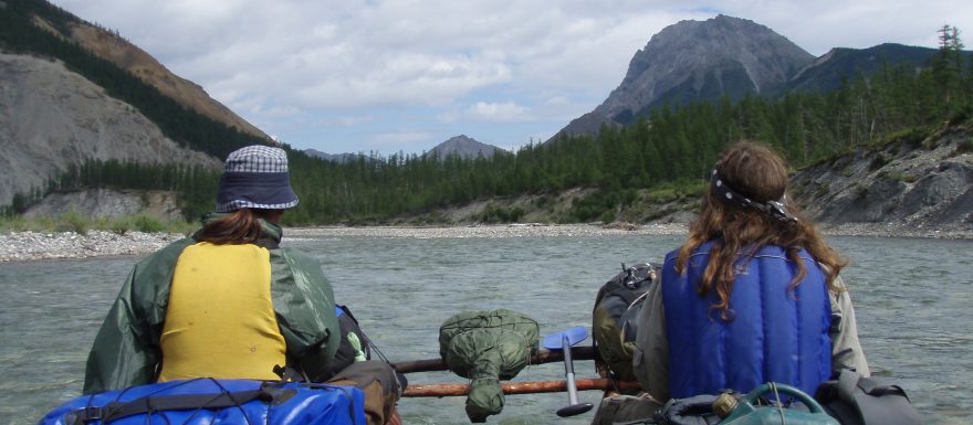 Soutěsky řeky Omulevky 2015 - druhá část