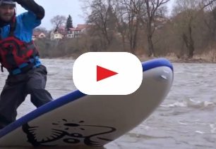 Populární Sázava Týnec - Pikovice na paddleboardu