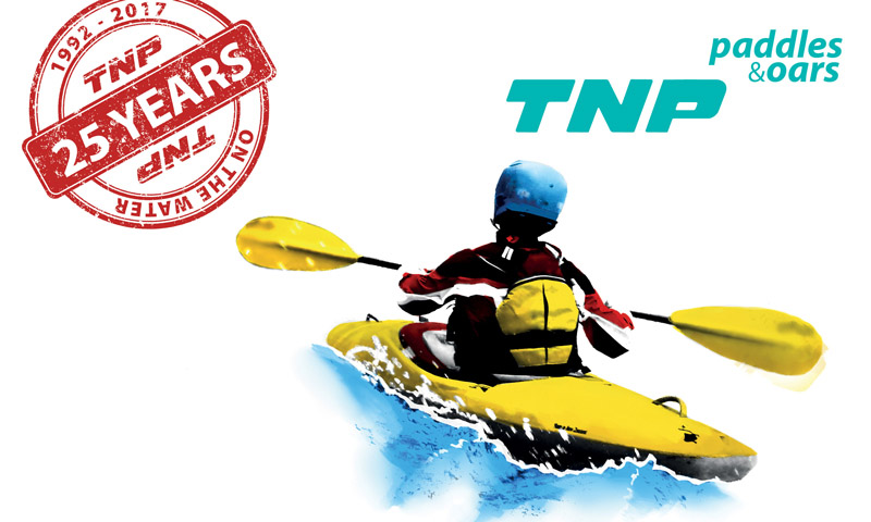 Tradiční český výrobce pádel TNP slaví 25 let a vyhlašuje další vodáckou soutěž