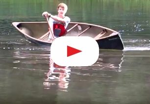 Kanadský freestyle na otevřené kanoi