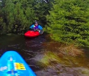 Jizera z Ruských Křížů aneb od vejš už to nejde