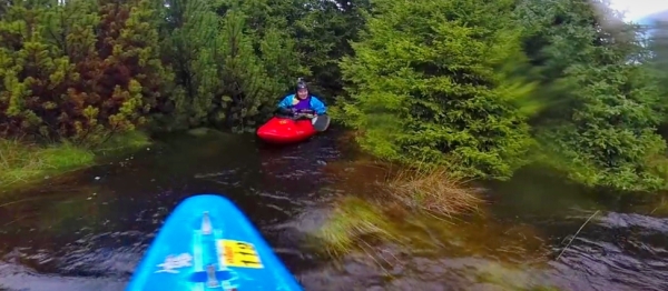 Jizera z Ruských Křížů aneb od vejš už to nejde