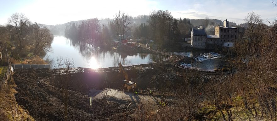 Jezy v Městečku a Podělusích jsou kvůli rekonstrukci nesjízdné