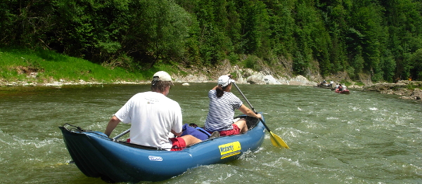 Reportáž psaná na Dunajci