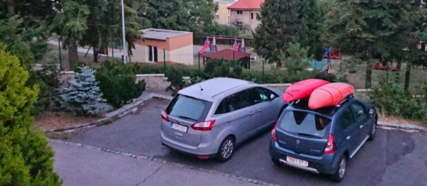 Dva ukradené kajaky v Praze