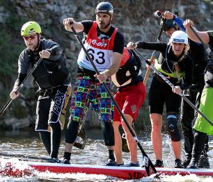 Krumlovský vodácký maraton 2018 zná vítěze MČR v paddleboardingu