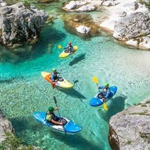 Slovinská řeka Soča letos pro vodáky nepodraží, co ale příští rok?