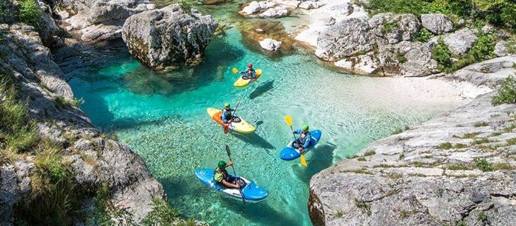 Slovinská řeka Soča letos pro vodáky nepodraží, co ale příští rok?