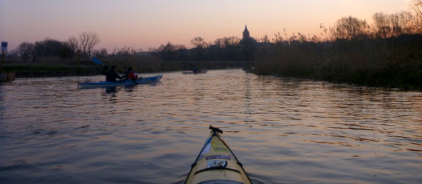 Vodácký ultramaraton Wielka Sila na řece Pilica