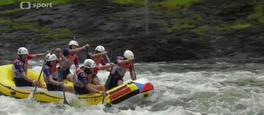 ČT Sport odvysílala dokument o letošním raftovém MS