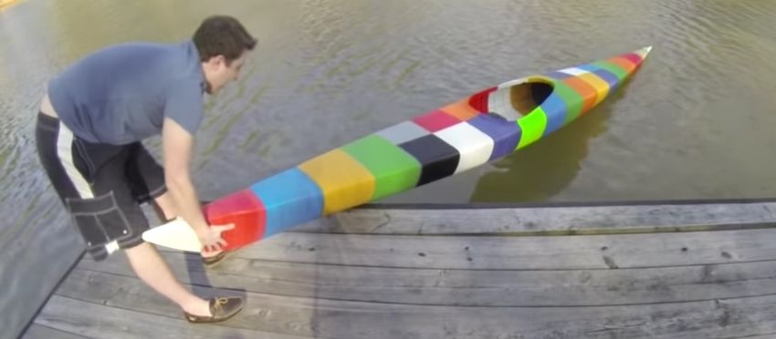 Prohlédněte si první kajak vyrobený 3D tiskem