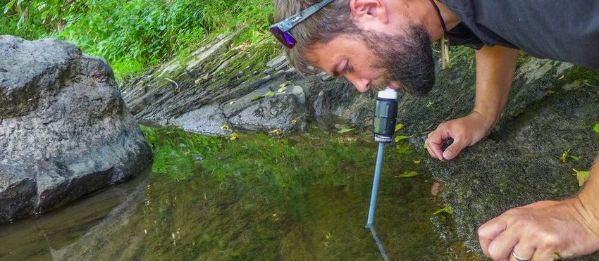 RECENZE: Cestovní filtrační set vody Sawyer Micro Squeeze + lahev S3 Foam Filter a skládací vaky CNOC