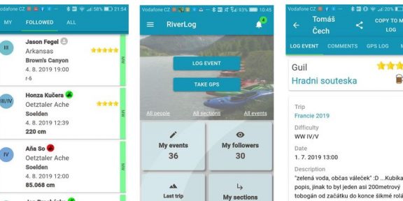 Riverlog – nový způsob vedení a sdílení vodáckých deníků