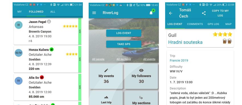 Riverlog – nový způsob vedení a sdílení vodáckých deníků