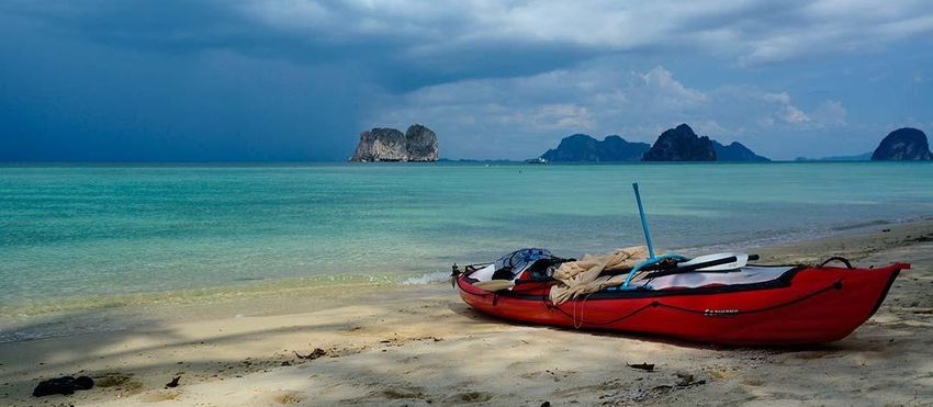 Jan Styblík vyprávěl na radiu Wave o seakajakování v Andamanském moři