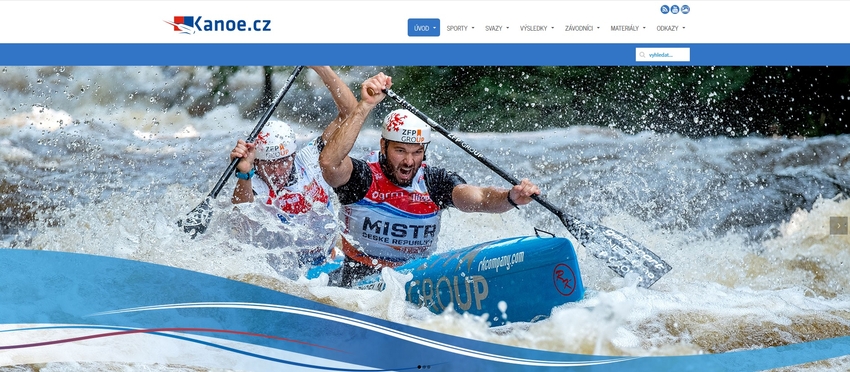 Okoukněte nový web Kanoe.cz