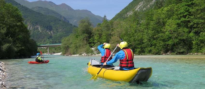 Ceny splavenek na Soče se pro letošek nemění