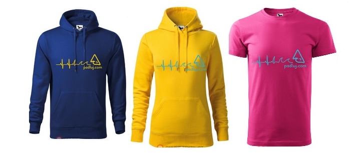 Vodácká trika a mikiny od Padluj.com