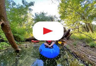 Jedinečný vodní systém delty Dunaje z paluby packraftu